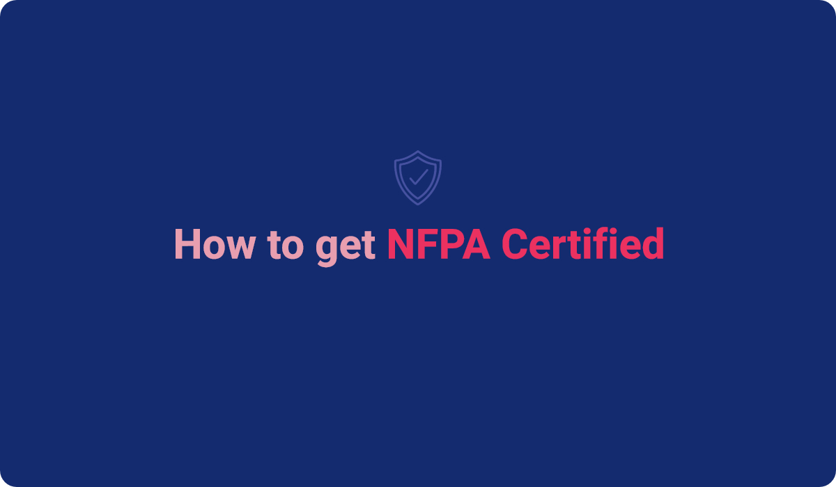 How to get NFPA Certified