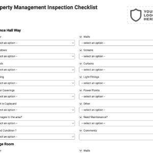 Property Management Inspection Checklist