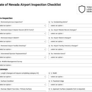 State of Nevada Airport Inspection Checklist
