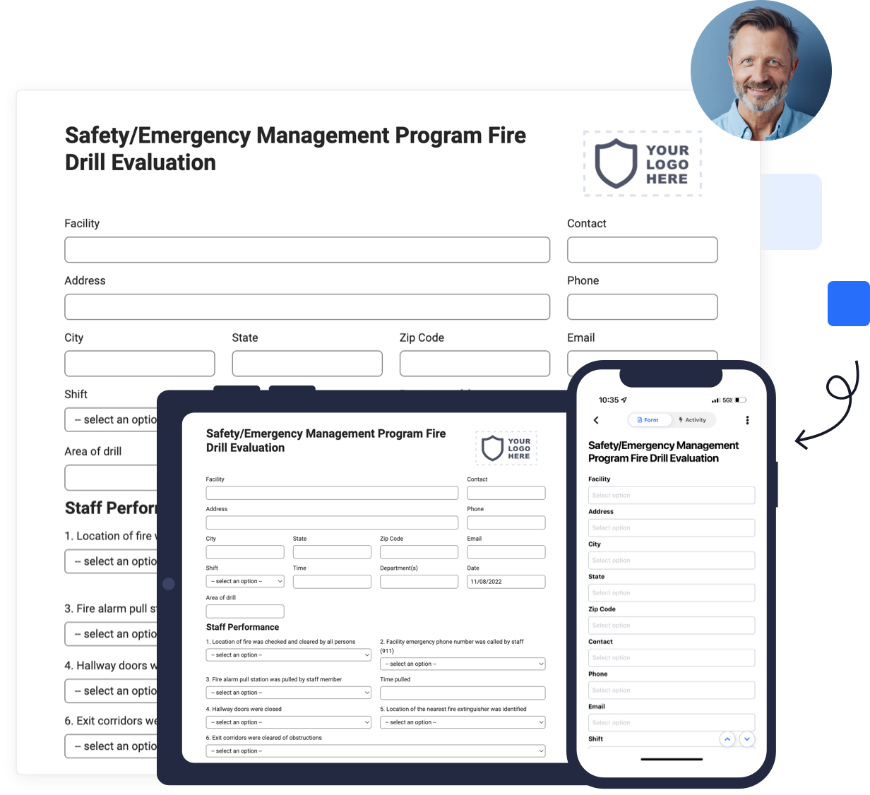 Mobile Fire Drill Evaluation Form