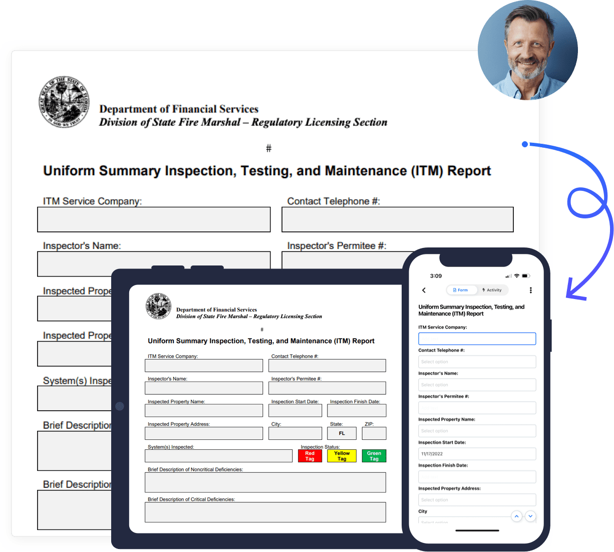 Free Florida Uniform Summary Inspection Report Online