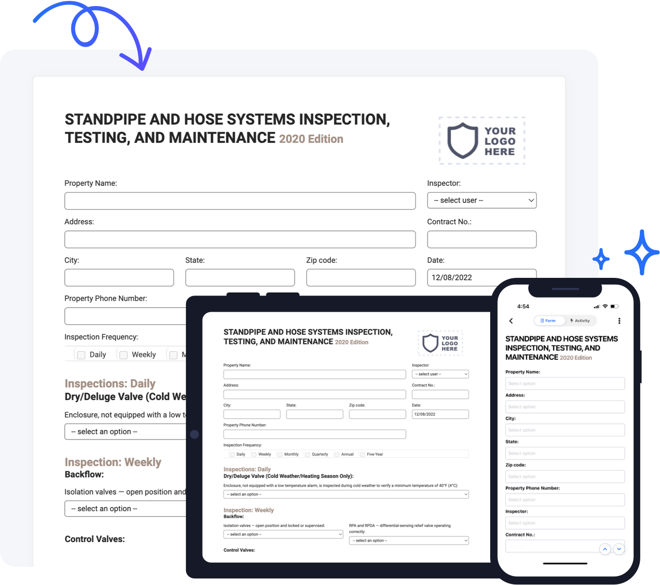 free standpipe and hose inspection form online preview