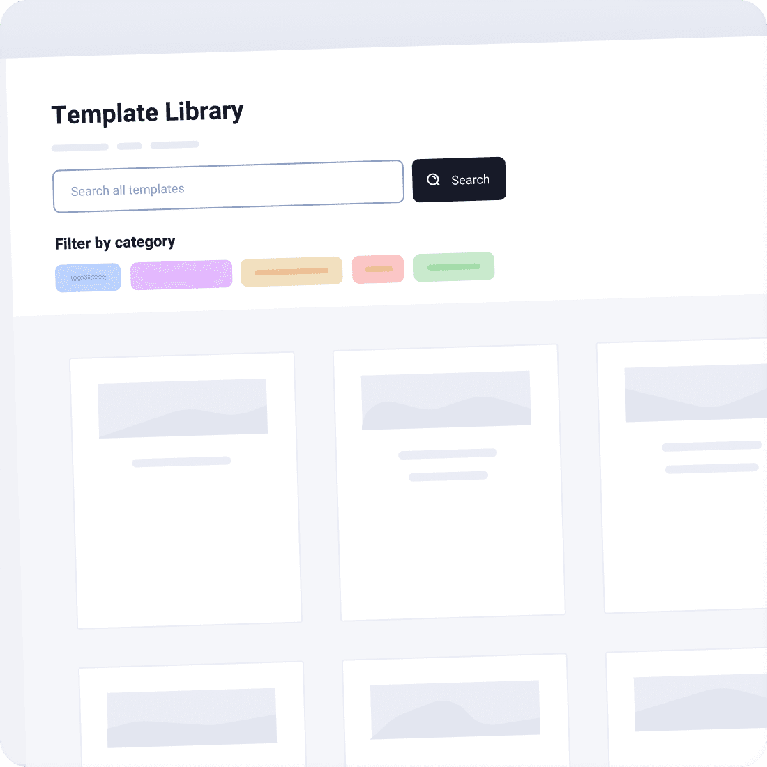 form template library