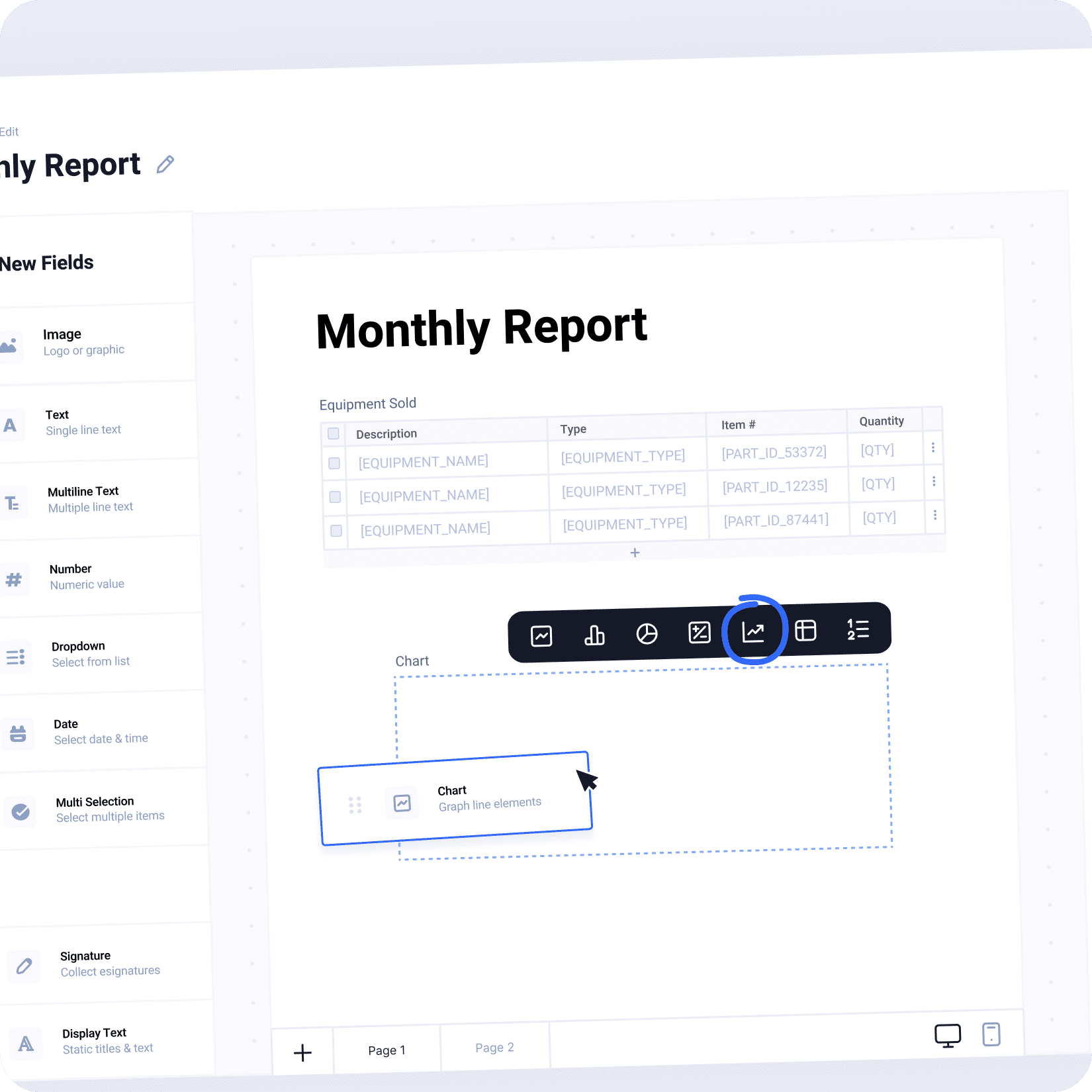 report builder SDK
