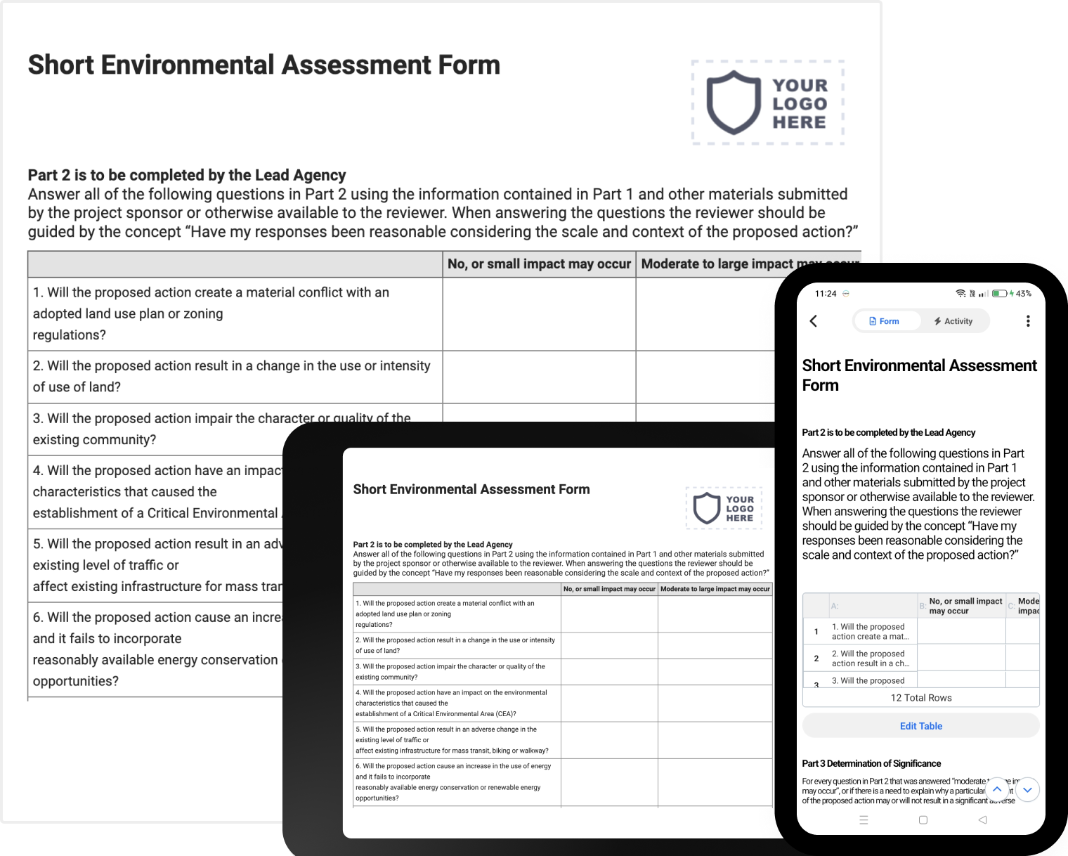 Environmental Impact Assessment Form