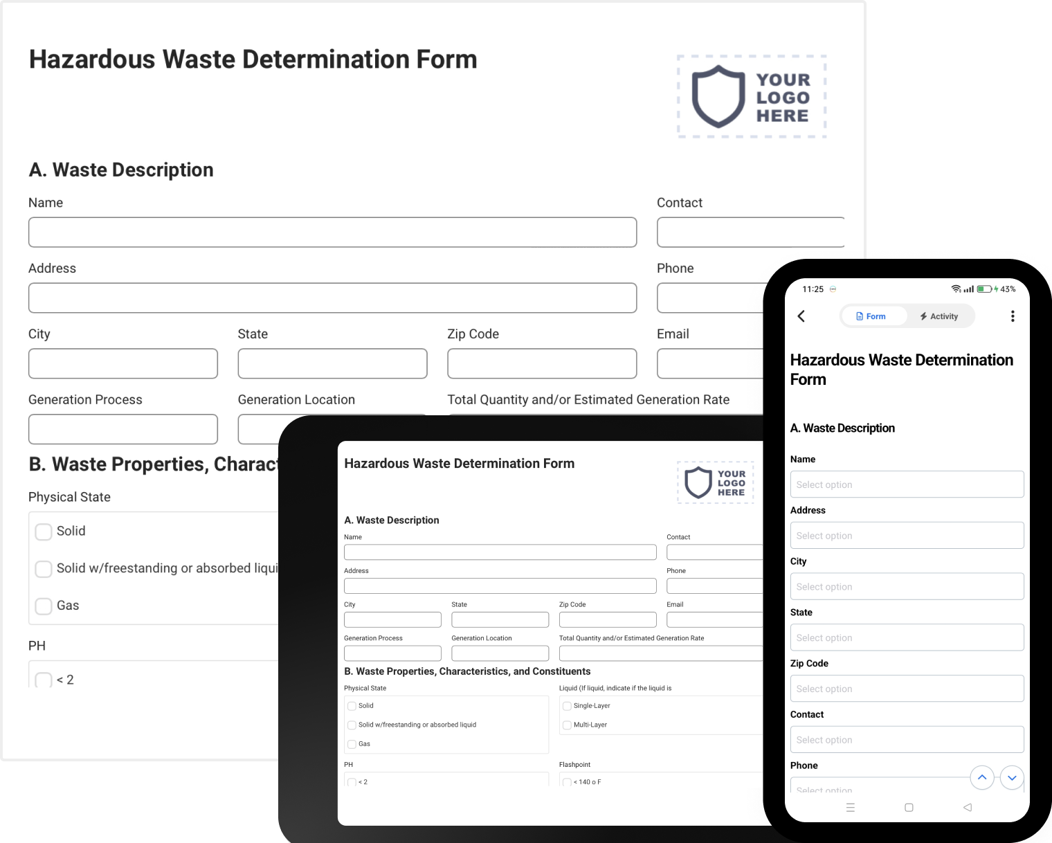 Hazardous Waste Determination Form